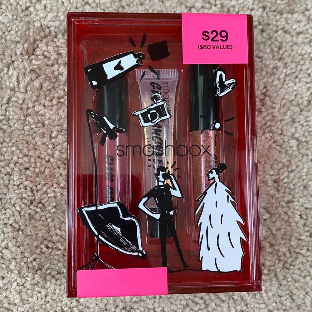 Brand new smashbox Gloss Angeles lipgloss trio